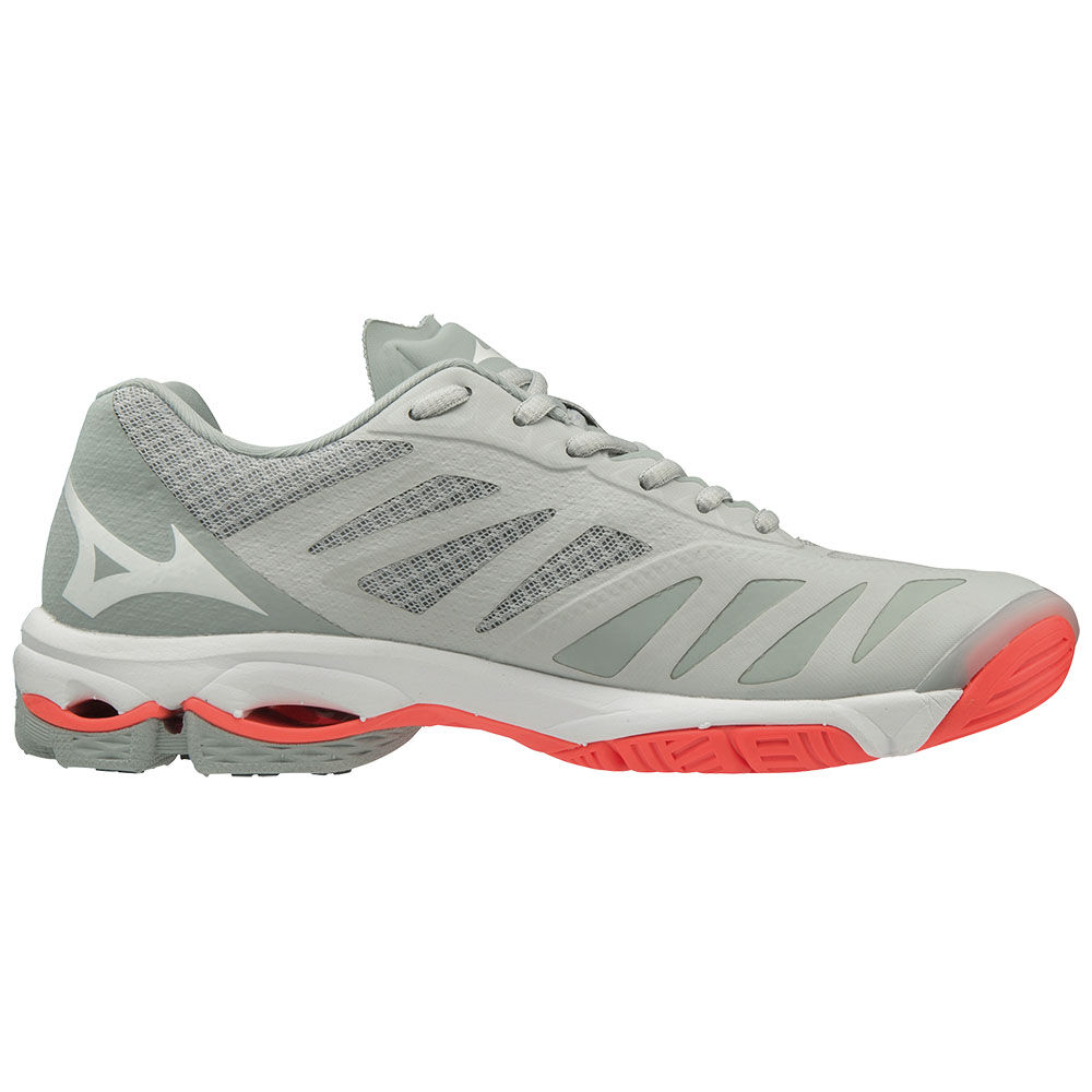 Scarpe Volley Mizuno WAVE LIGHTNING Z5 Donna - Grigie/Bianche - 01796-GCBM